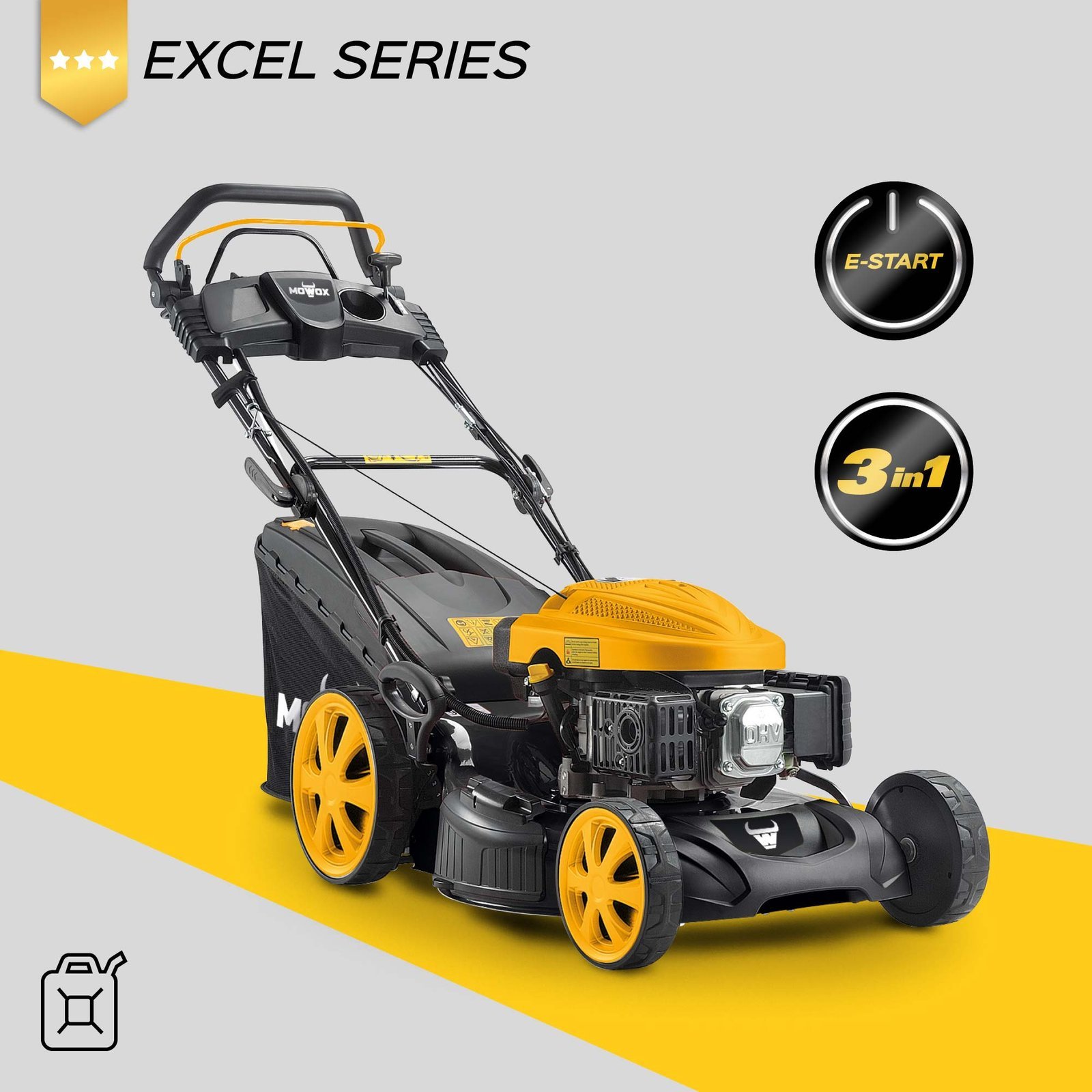 Cortacésped de gasolina remolcado MOWOX ® PM 5160 SEHW-Serie Excel - Imagen 7