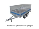 Remolque portaequipajes Toledo 39550-Lider-365 x 159 cm-Capacidad 500 kg