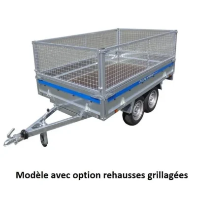 Remolque portaequipajes Toledo 39550-Lider-365 x 159 cm-Capacidad 500 kg