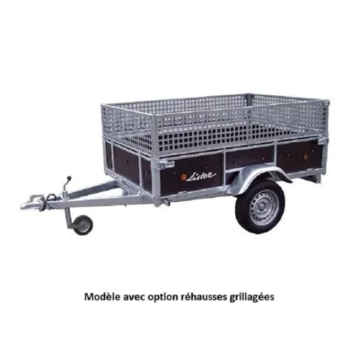 Remolque de madera-Lider-322 x 182 cm-CAPACIDAD 500 kg