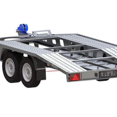 LOHR SUIZA FERROCARRIL DOBLE 450 = 200 UNI REMOLQUE TEMPO 4520 DMC 3000 KG