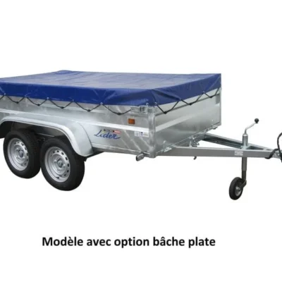 Remolque Lider Robusto 39394 2 ejes-2,50 m - 750 Kg