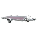Remolque cama plana abatible-Lider-Ref. 36830 - 3,50 m – 1500 Kg – 1 eje con freno