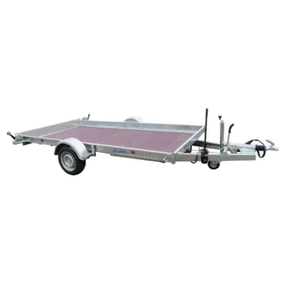 Remolque cama plana abatible-Lider-Ref. 36830 - 3,50 m – 1500 Kg – 1 eje con freno