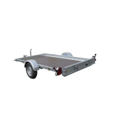 Remolque de plataforma con freno-Lider-Robusto 36386-3,20 m-1500 Kg-1 eje