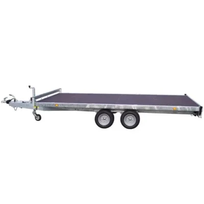 Trailer de plataforma Lider - Ref. 32650 - Debajo de las ruedas-4 m-2500 Kg - 2 ejes