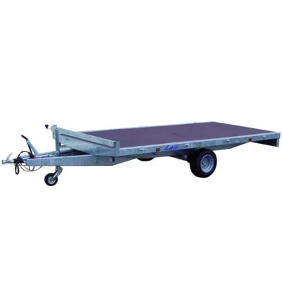 Remolque de plataforma 33630 Ruedas Lider por debajo - 3,50 m – 1500 Kg-1 eje