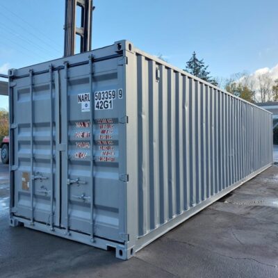 Contenedor marino usado de 40 pies: Resistente al agua y disponible