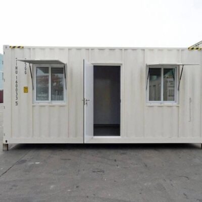 Contenedor de Oficina Cubo de 20 Pies de Alto - Aislado y Listo para Usar