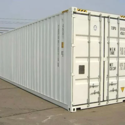 Contenedor Marítimo Blanco De 40 Pies – Nuevo
